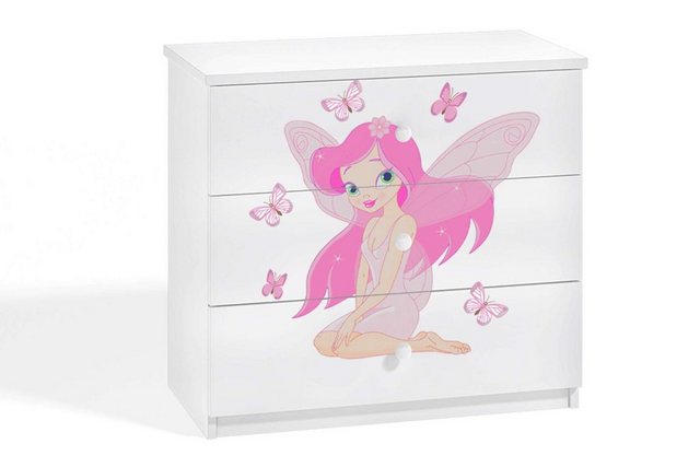 99rooms Kinderkleiderschrank Dreams (Sideboard, Schubladenkommode) mit 3 Sc günstig online kaufen