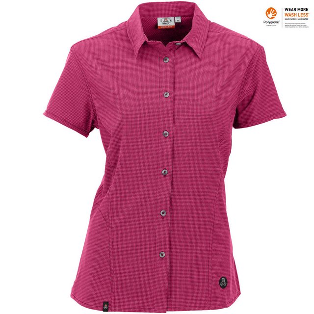 Maul Kurzarmshirt Maul - Agile 3XT - Damen Outdoor Bluse elastisch, lila günstig online kaufen