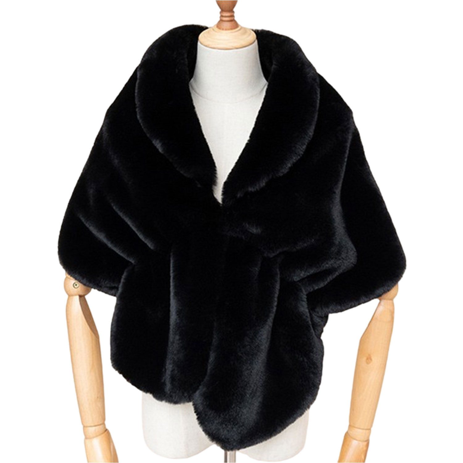 Refttenw Modeschal Hochzeit Bankett Party Kunstpelz günstig online kaufen