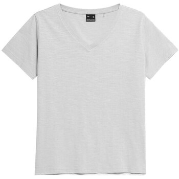 4F  T-Shirt SS23TTSHF582CHODNYJASNYSZARY günstig online kaufen