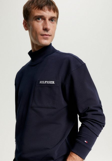 Tommy Hilfiger Langarmshirt MONOTYPE PIQUE POCKET LS TEE günstig online kaufen