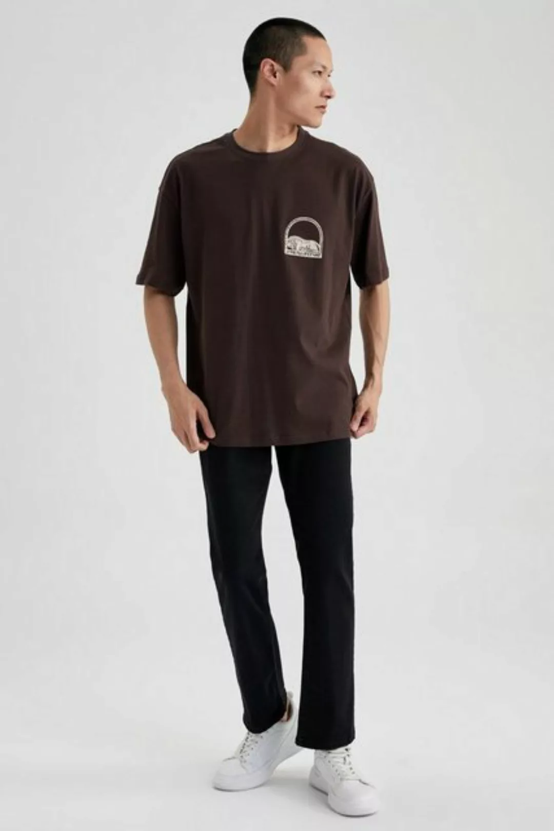 DeFacto T-Shirt T-Shirt OVERSIZE FIT günstig online kaufen