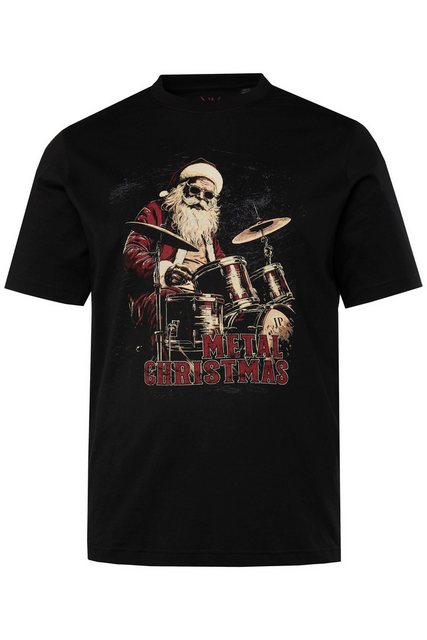 JP1880 T-Shirt JP 1880 T-Shirt Halbarm X-Mas Print Rundhals günstig online kaufen