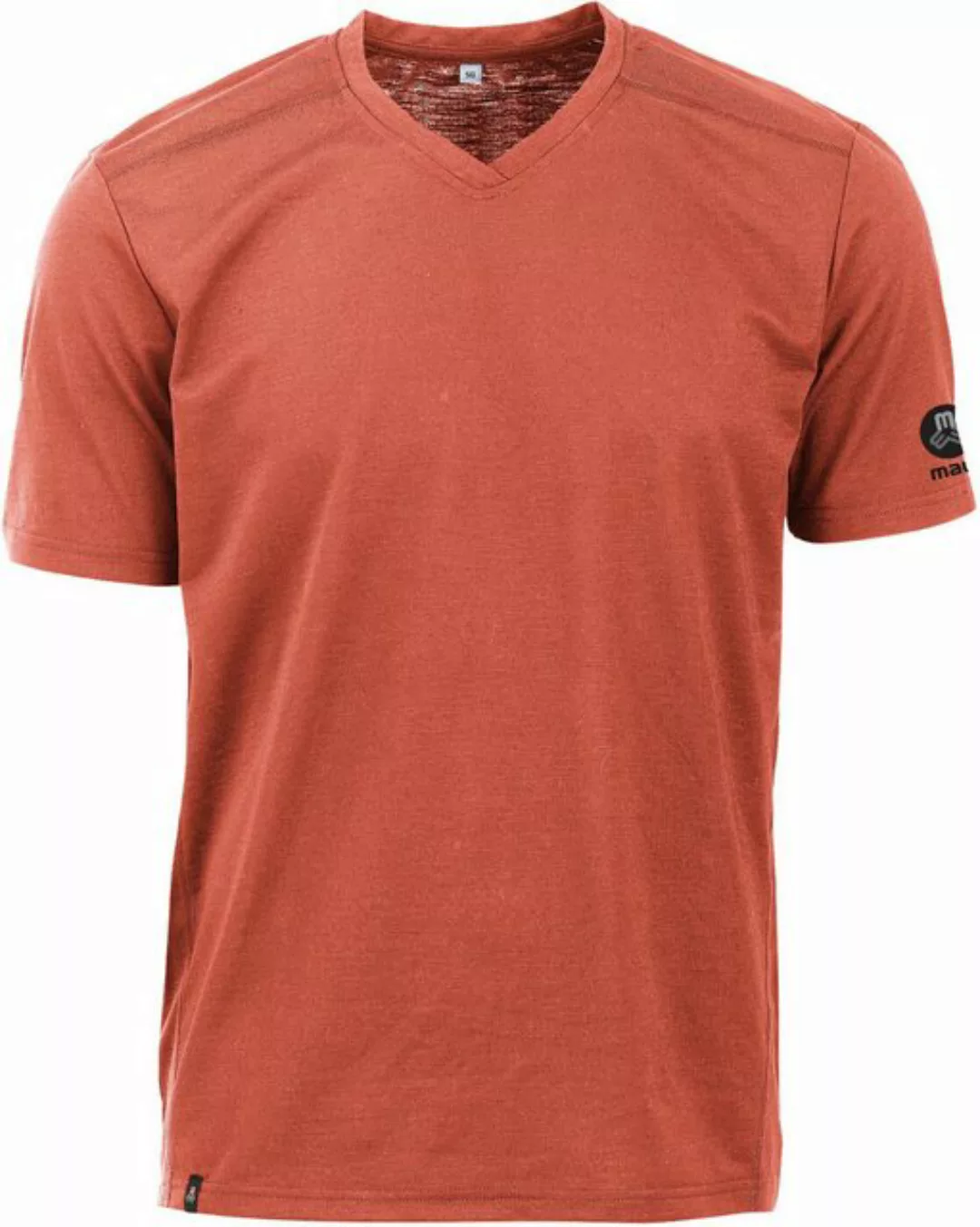 Maul Kurzarmshirt Mike fresh - 1/2 T-Shirt+Print orange günstig online kaufen