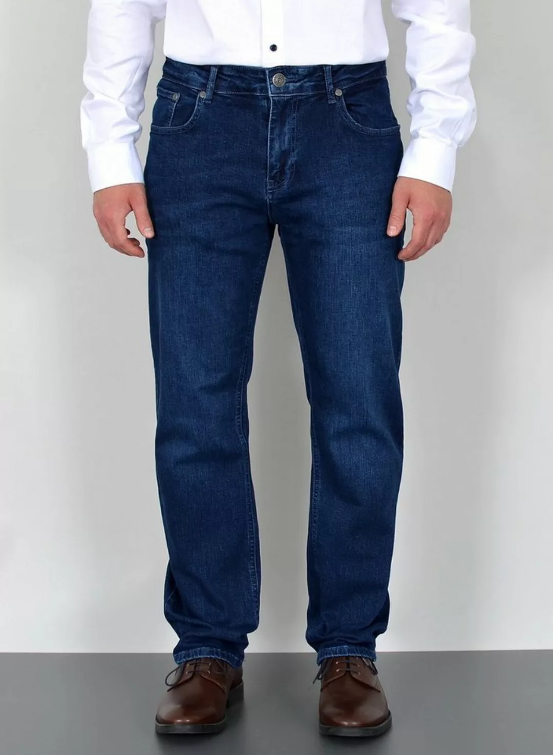 ADAM JEANS Straight-Jeans F100 Herren Straight Fit Jeans Hose Regular, bis günstig online kaufen