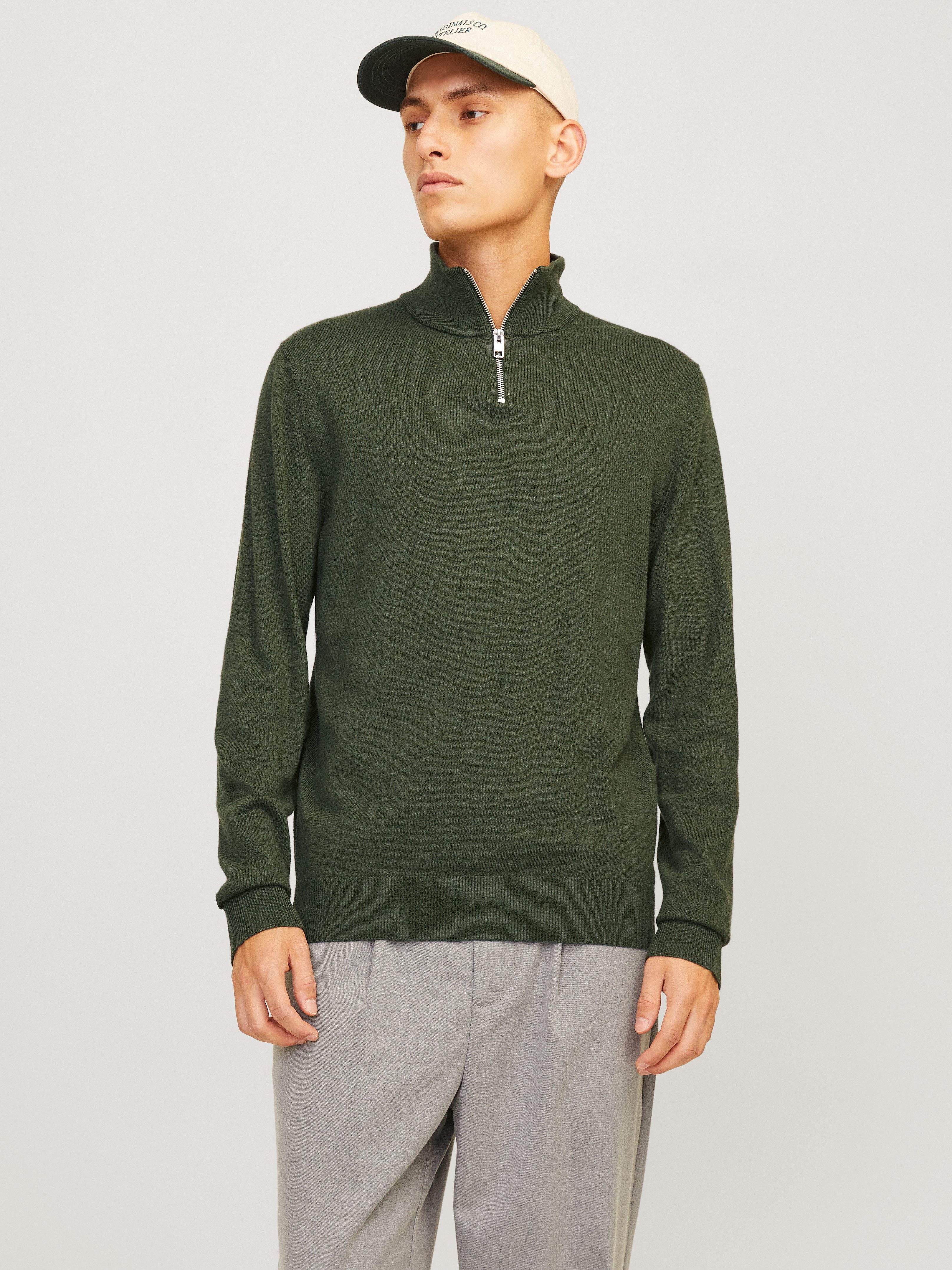 Jack & Jones Troyer JJEEMIL KNIT günstig online kaufen