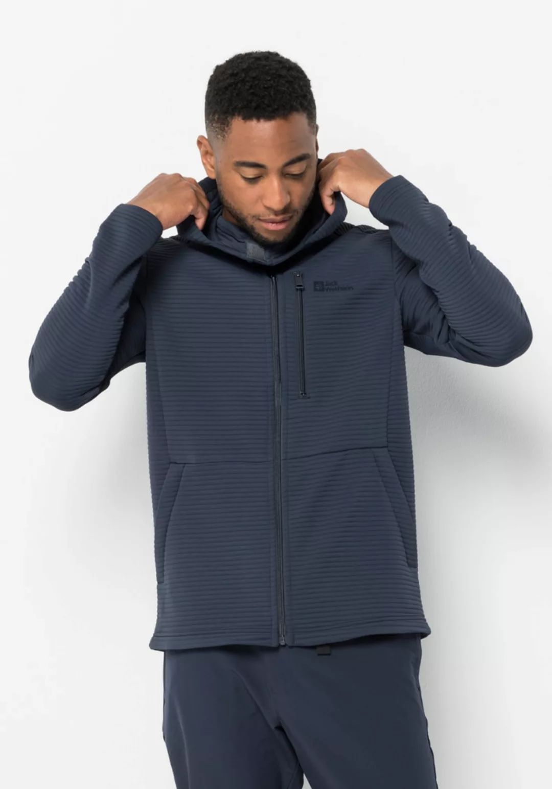 Jack Wolfskin Fleecejacke "MODESTO HOODED JKT MEN", mit Kapuze günstig online kaufen