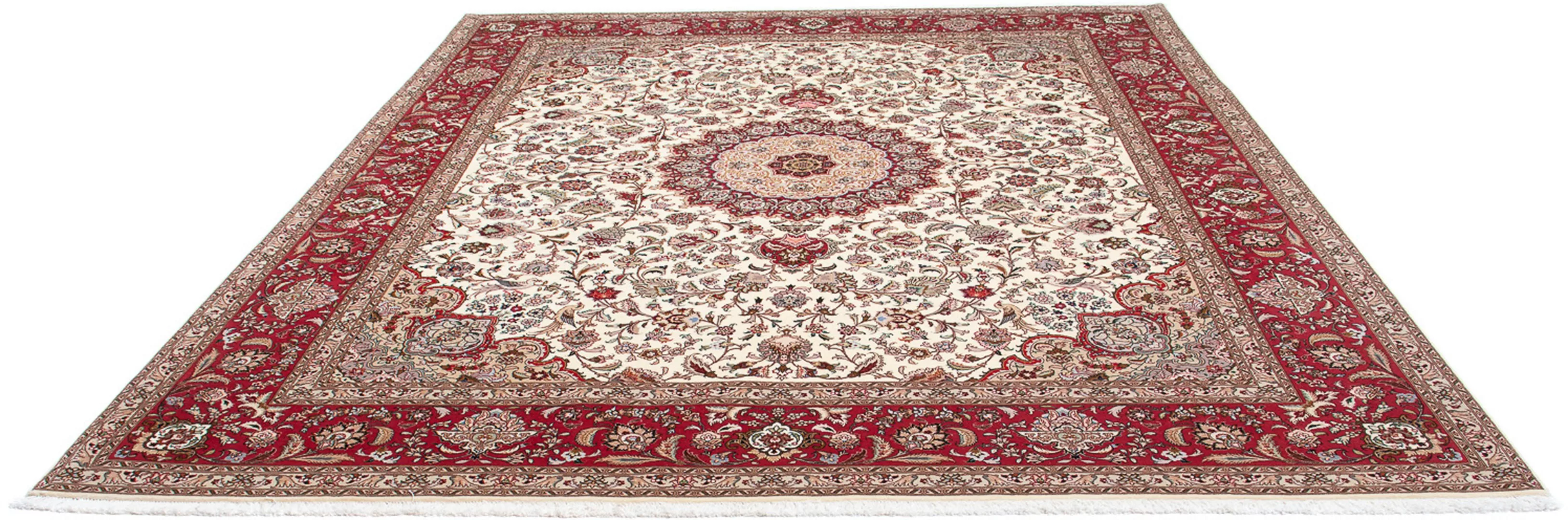 morgenland Orientteppich »Perser - Täbriz - Royal - 299 x 251 cm - beige«, günstig online kaufen