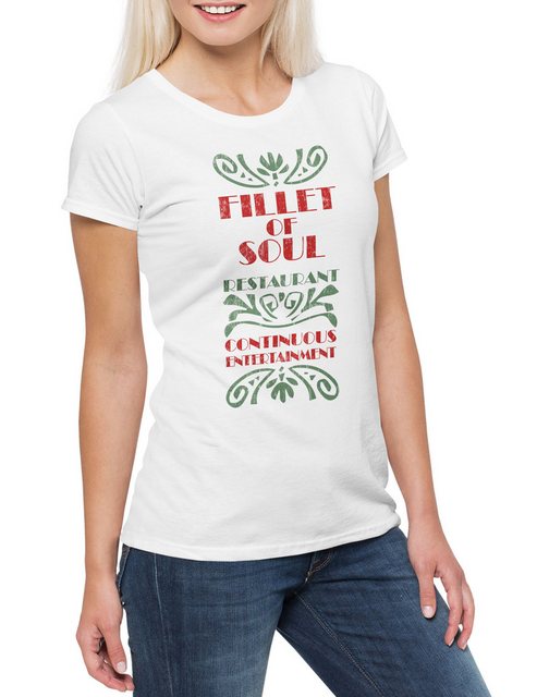 Urban Backwoods Print-Shirt Fillet Of Soul Restaurant Damen T-Shirt James S günstig online kaufen