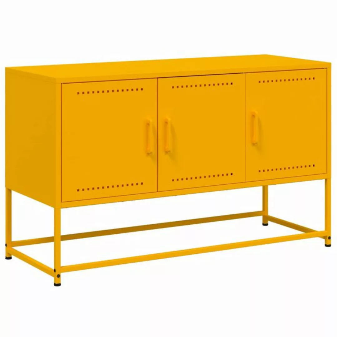 vidaXL TV-Schrank TV-Schrank Senfgelb 100,5x39x60,5 cm Stahl (1-St) günstig online kaufen