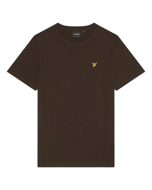 Lyle & Scott T-Shirt Aus 100% Baumwolle Gerader Schnitt günstig online kaufen