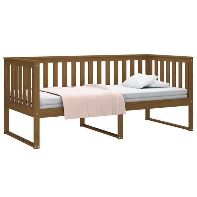 furnicato Bett Tagesbett Honigbraun 90x190 cm Massivholz Kiefer (1-tlg) günstig online kaufen