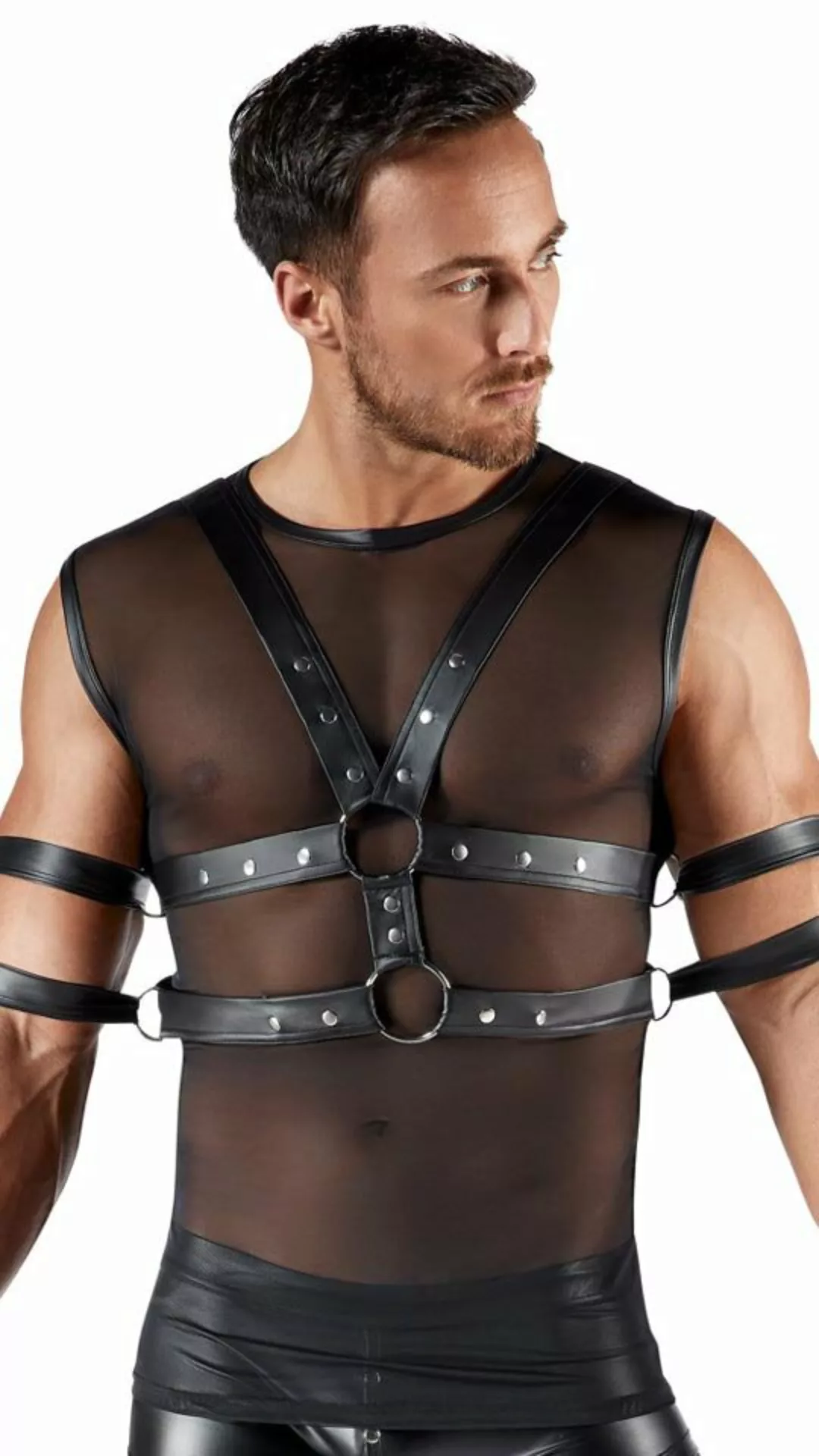 Shirt & Brust-Harness im Set günstig online kaufen