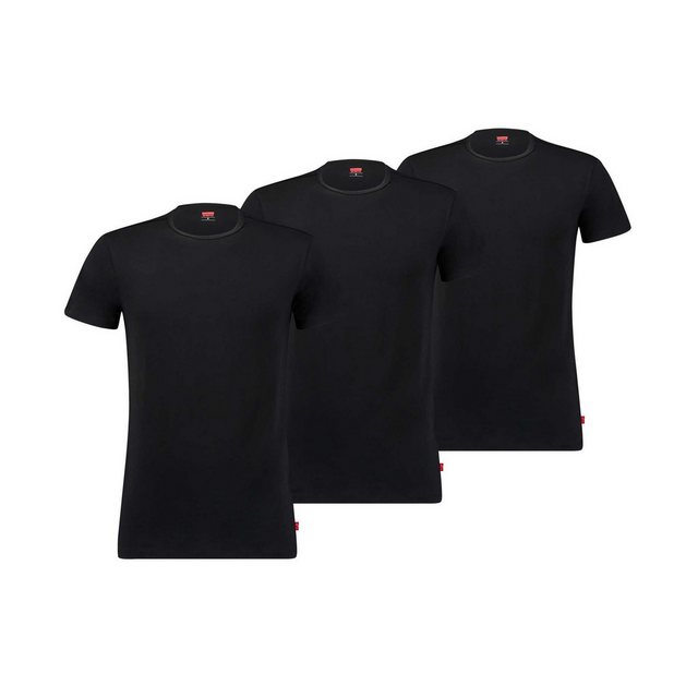 Levi's® T-Shirt Herren T-Shirts, 3er Pack - Rundhals, Kurzarm, (Packung, 3e günstig online kaufen