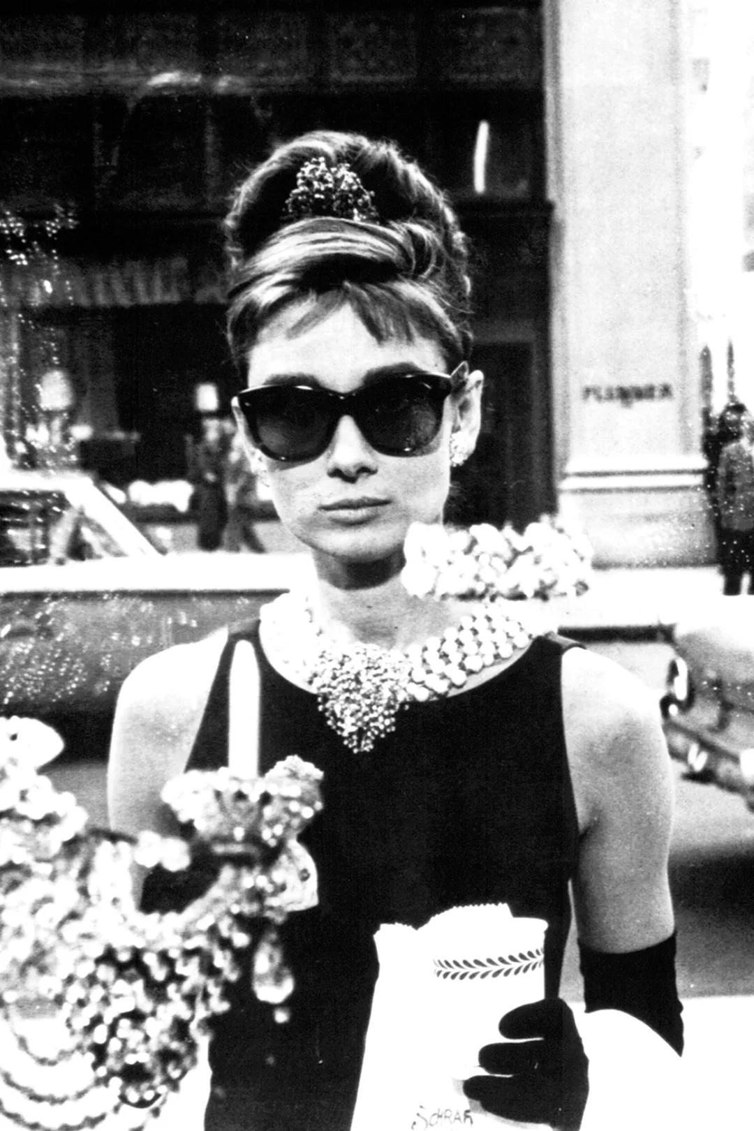 queence Acrylglasbild "Audrey Hepburn", Schwarz-Weiß-Stars-Frau, Fine Art-P günstig online kaufen