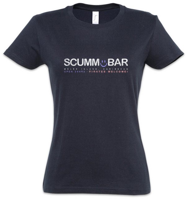 Urban Backwoods Print-Shirt Scumm Bar Damen T-Shirt The Secret Adventure Of günstig online kaufen