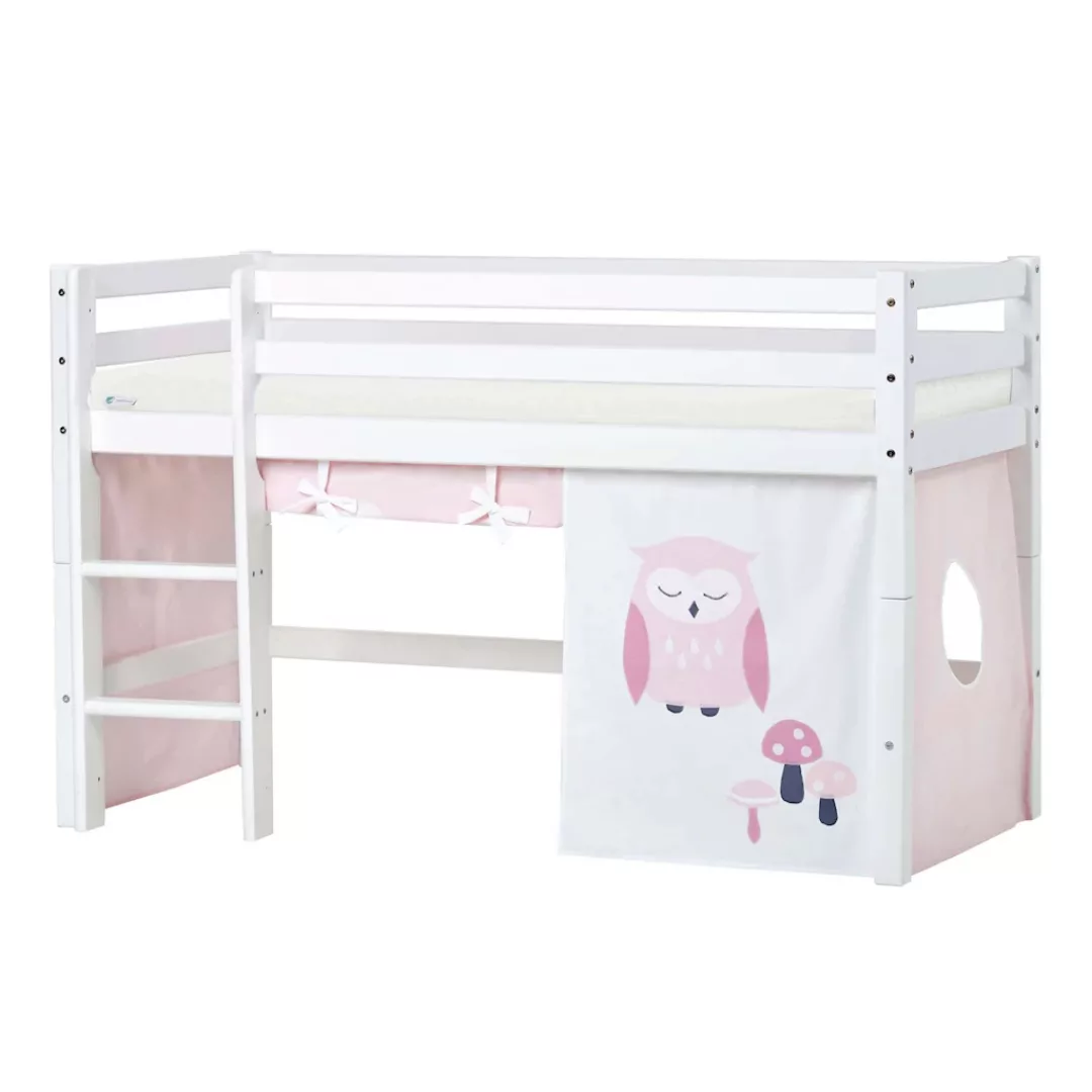 Hoppekids Hochbett »ECO Dream, Kinderbett, Spielbett, Halbhohes Bett aus Ma günstig online kaufen