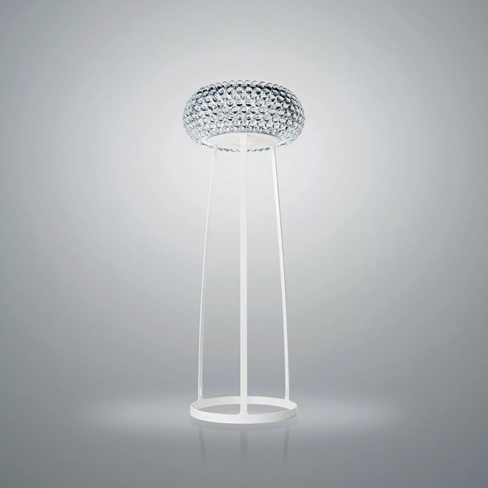 Foscarini Caboche Plus Stehlampe 178cm transparent günstig online kaufen