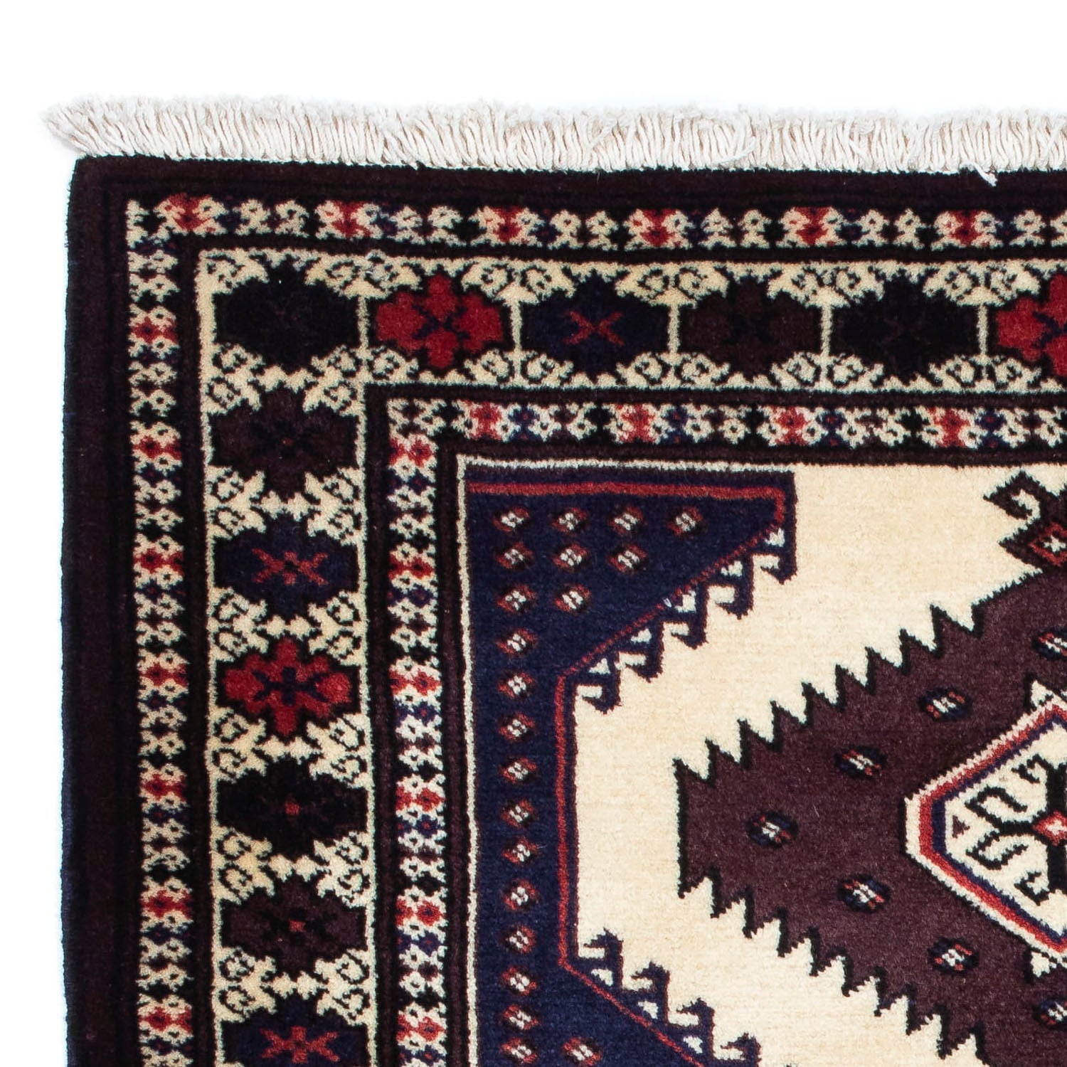 morgenland Wollteppich »Turkaman Medaillon 135 x 90 cm«, rechteckig, Unikat günstig online kaufen