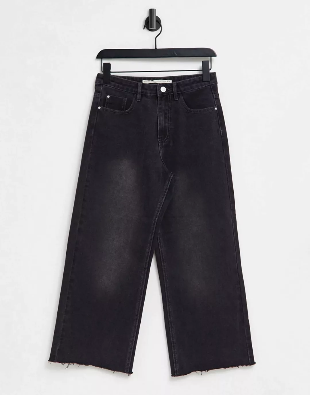 Brave Soul – Melody – Jeans mit geradem Schnitt in verwaschenem Schwarz günstig online kaufen