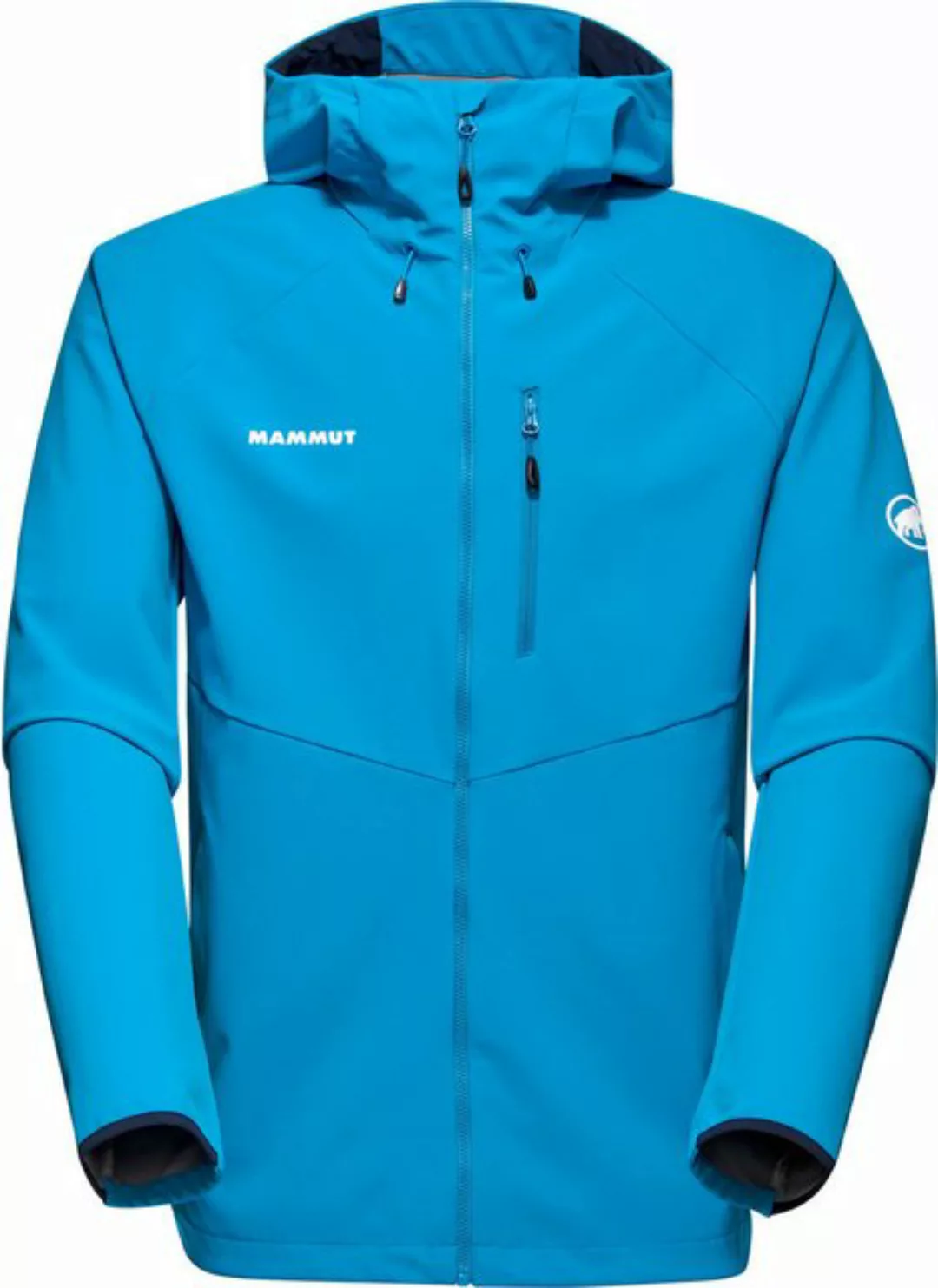 Mammut Funktionsjacke Ultimate Comfort SO Hooded Jacket Men GLACIER BLUE günstig online kaufen