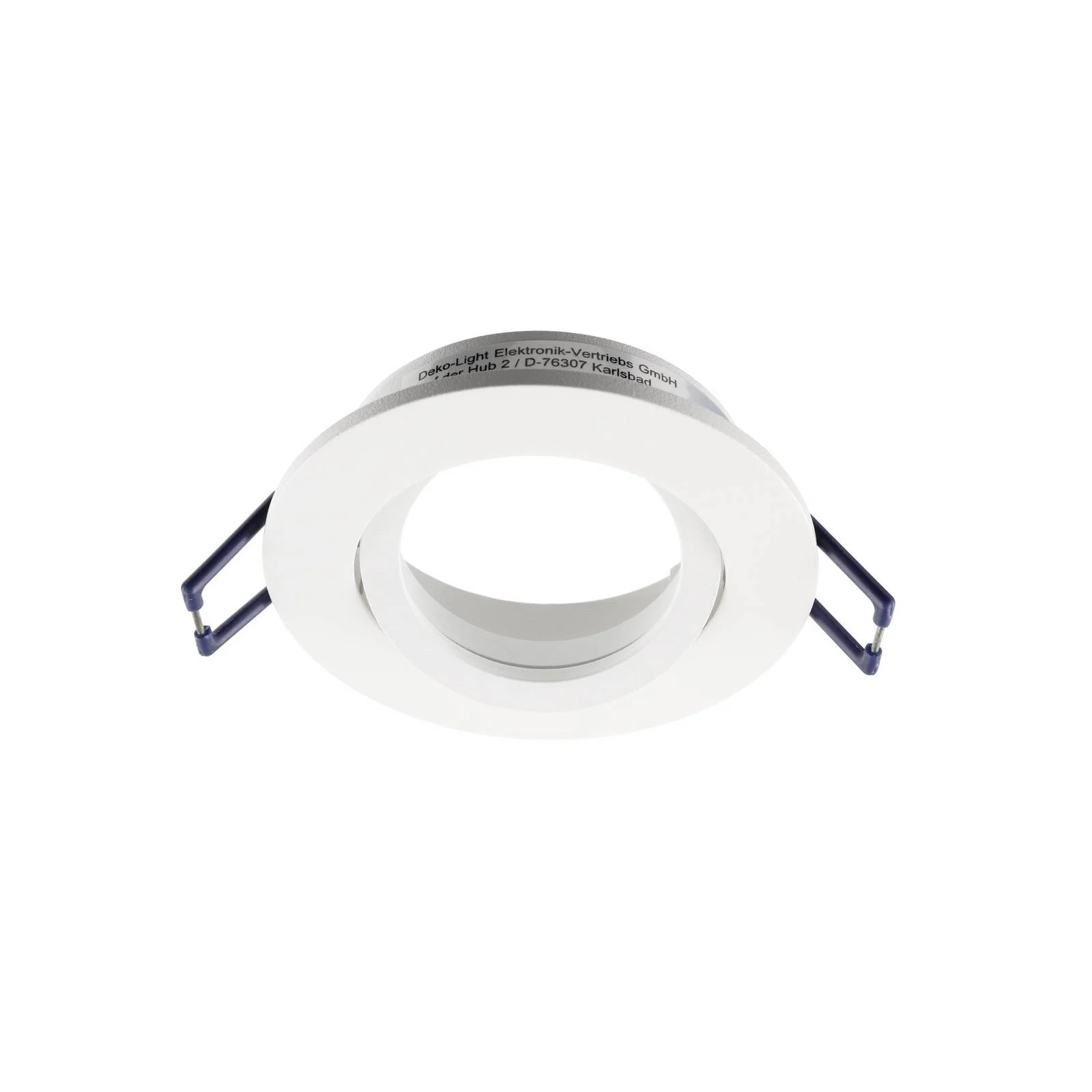 Deckeneinbauleuchte Samsola, weiß, Ø 8 cm, Metall günstig online kaufen
