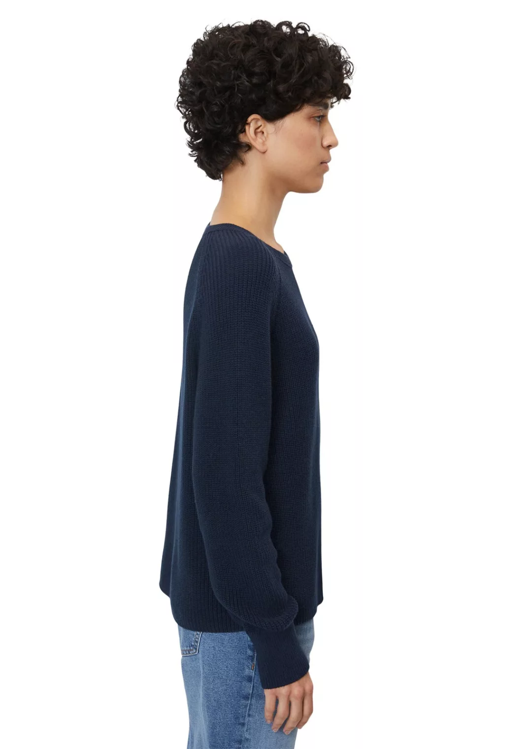 Marc OPolo Strickpullover "aus Heavy-Weight-Organic-Cotton" günstig online kaufen