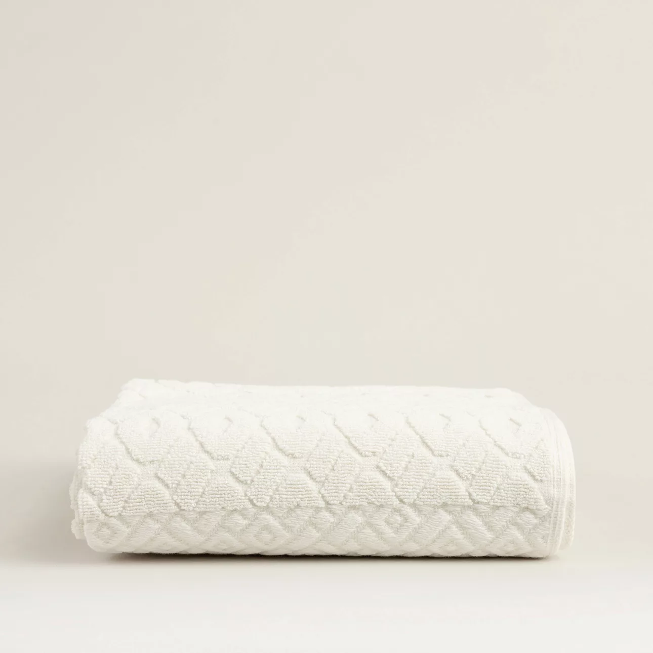 Handtuch Lattice 50x90 cm cream pearl, 50 x 90 cm günstig online kaufen