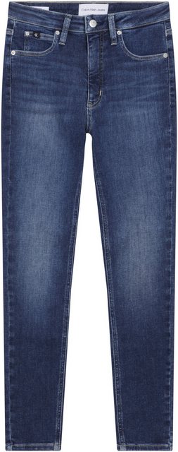 Calvin Klein Jeans Skinny-fit-Jeans HIGH RISE SUPER SKINNY ANKLE im 5-Pocke günstig online kaufen