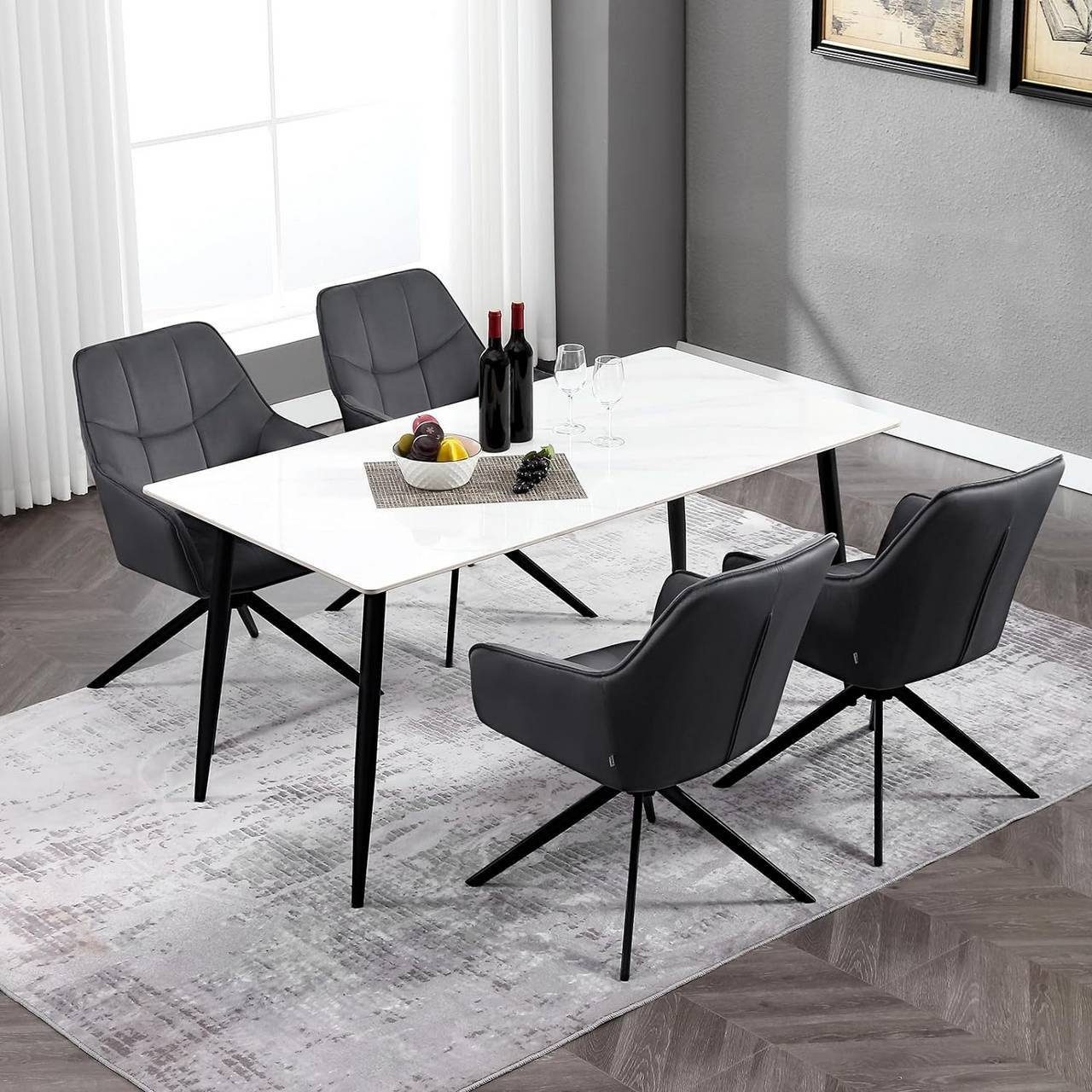 Woltu Polsterstuhl (1 St), Esszimmerstuhl drehbar, günstig online kaufen