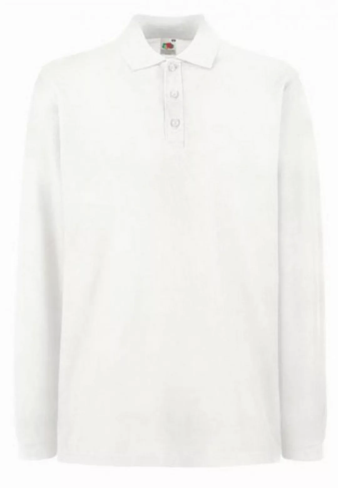 Fruit of the Loom Langarm-Poloshirt Herren Premium Long Sleeve Poloshirt günstig online kaufen