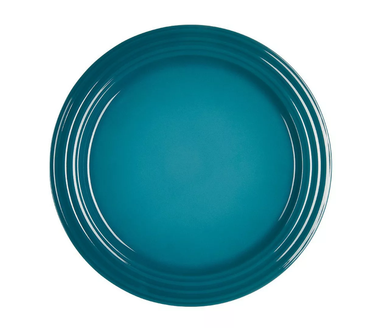 Le Creuset Speiseteller Steinzeug Deep Teal Petrol 27cm günstig online kaufen