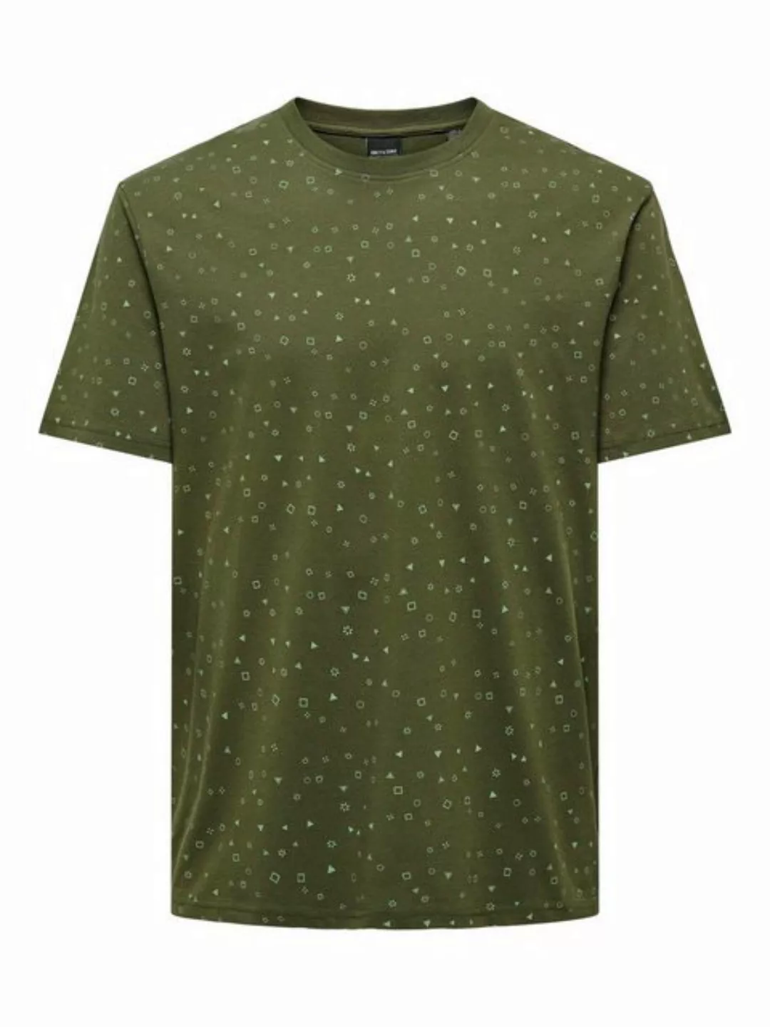 ONLY & SONS T-Shirt T-Shirt Rundhals Kurzarm Basic Baumwolle bequem ONSBAST günstig online kaufen