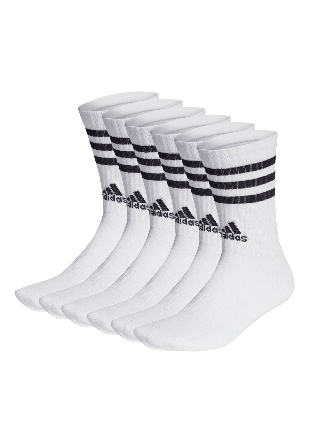 adidas Originals Kurzsocken "Socken 3-Streifen Cushioned Crew 6er Pack" günstig online kaufen