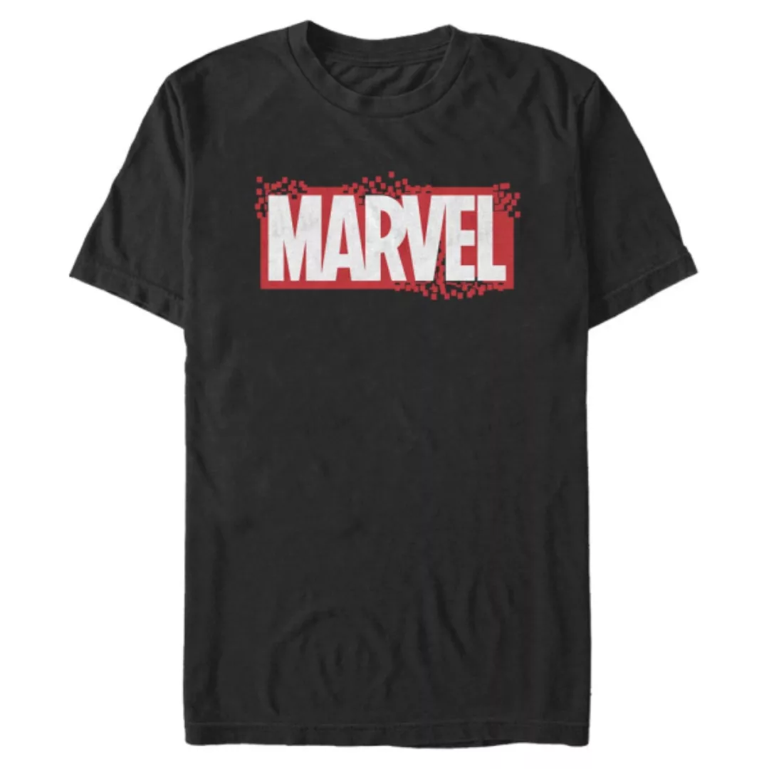 Marvel - Logo Small Blocks - Männer T-Shirt günstig online kaufen
