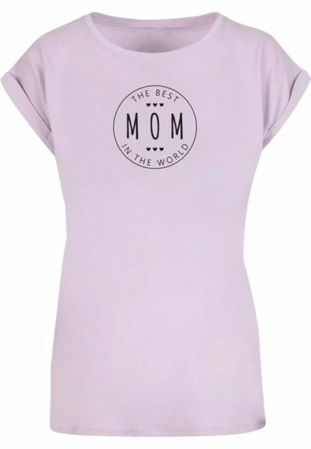 Merchcode T-Shirt Merchcode Damen Ladies Mothers Day - The best mom T-Shirt günstig online kaufen