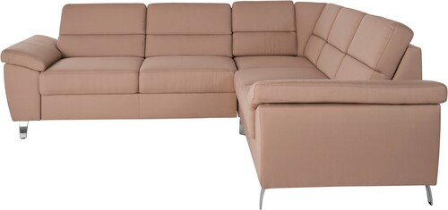 sit&more Ecksofa "Sorano L-Form", wahlweise mit Bettfunktion und Bettkasten günstig online kaufen