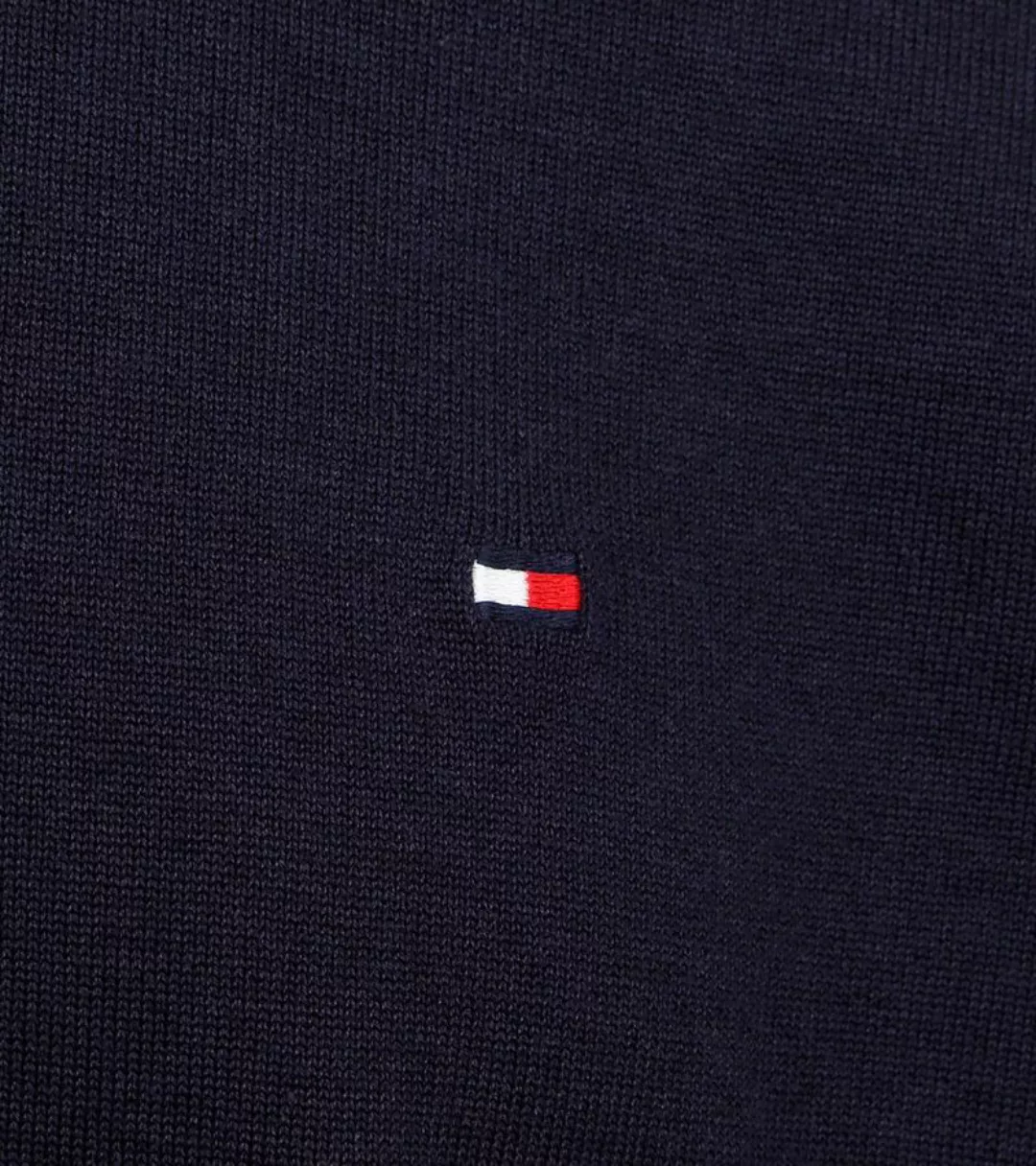 Tommy Hilfiger Pullover Rundhals Navy - Größe XL günstig online kaufen