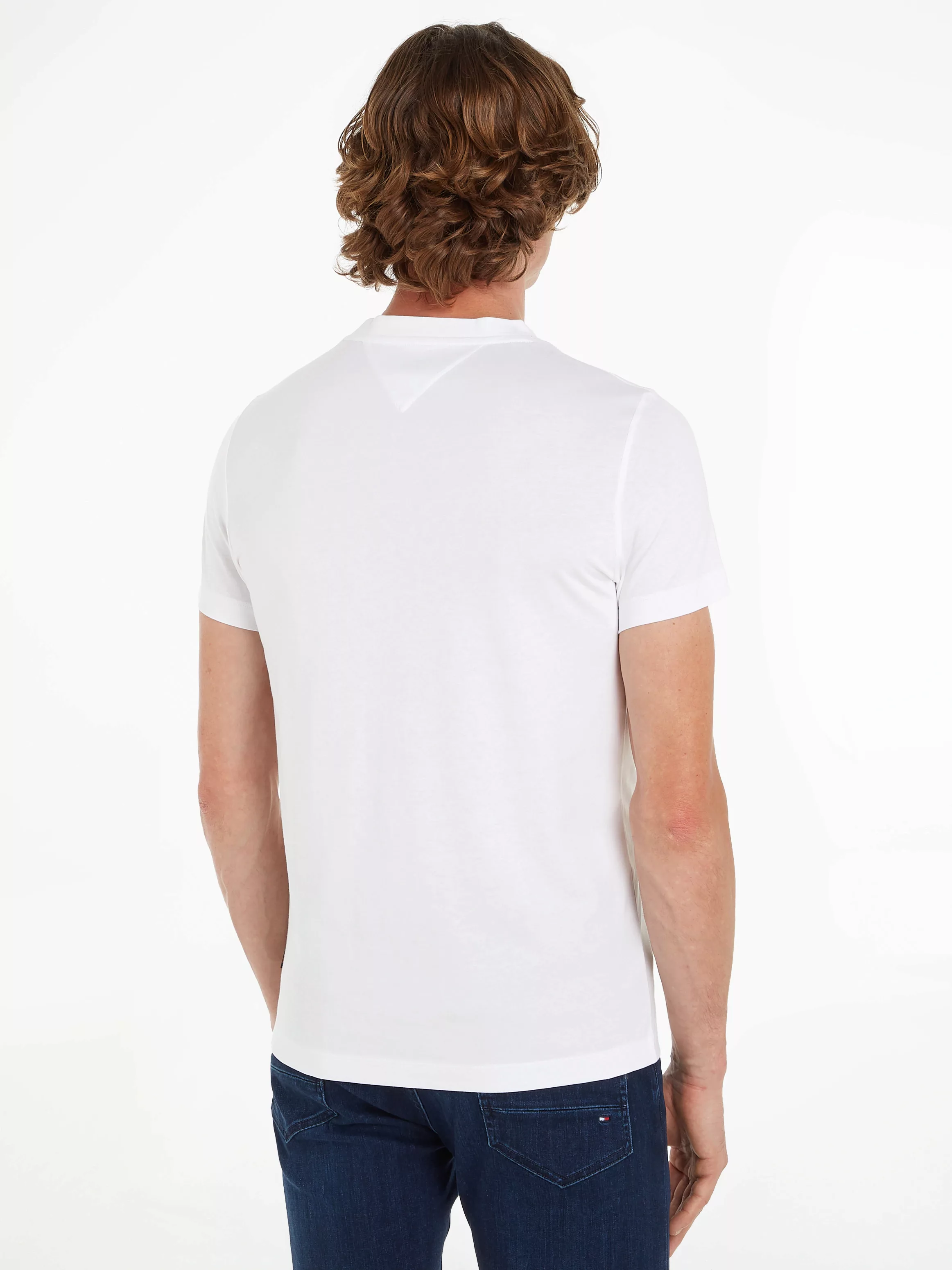 Tommy Hilfiger T-Shirt "HILFIGER ROUNDLE TEE" günstig online kaufen