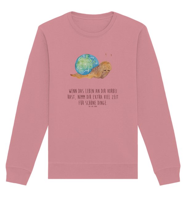 Mr. & Mrs. Panda Longpullover Größe L Schnecke Sir - Canyon Pink - Geschenk günstig online kaufen