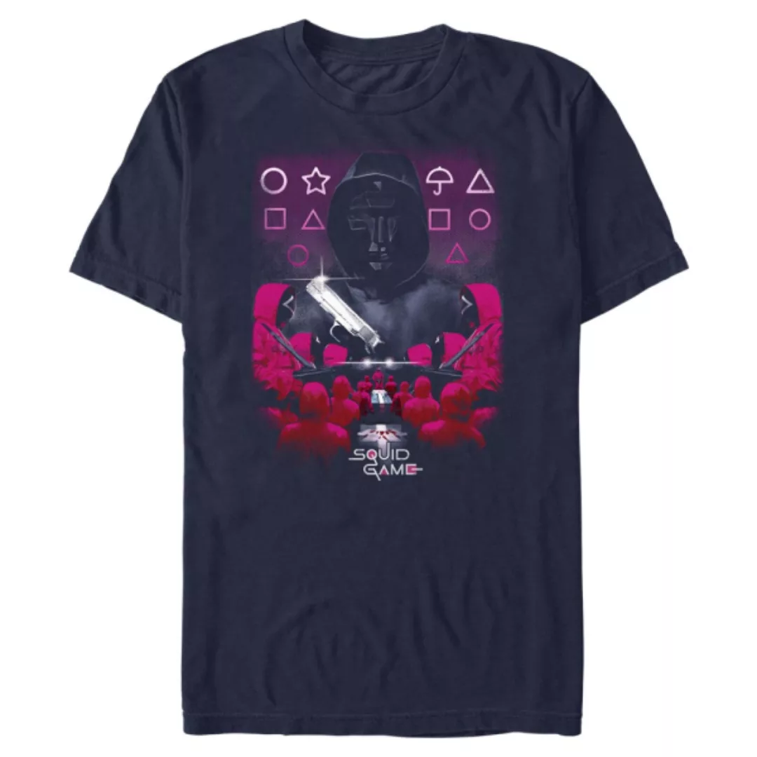 Netflix - Squid Game - Front Man Faceless Fiends - Männer T-Shirt günstig online kaufen