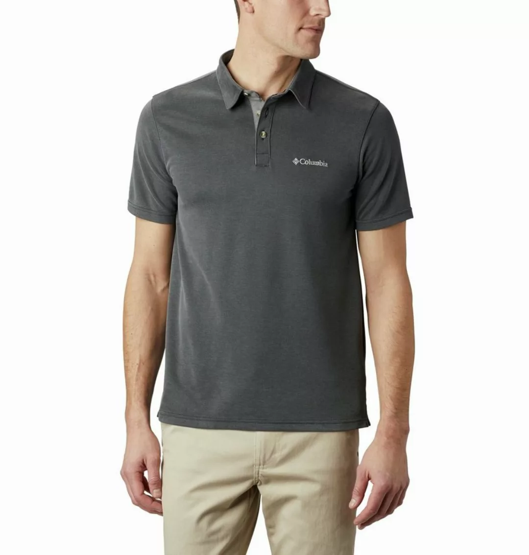 Columbia Poloshirt Nelson Point Polo Black, Stone günstig online kaufen