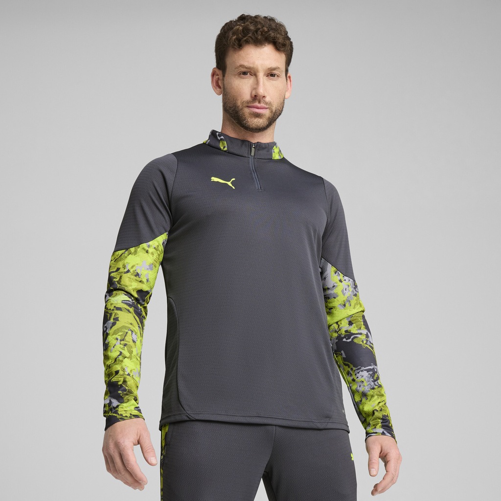 PUMA Sweatjacke "IndividualCUP Fußballtop mit viertellangem Reißverschluss günstig online kaufen