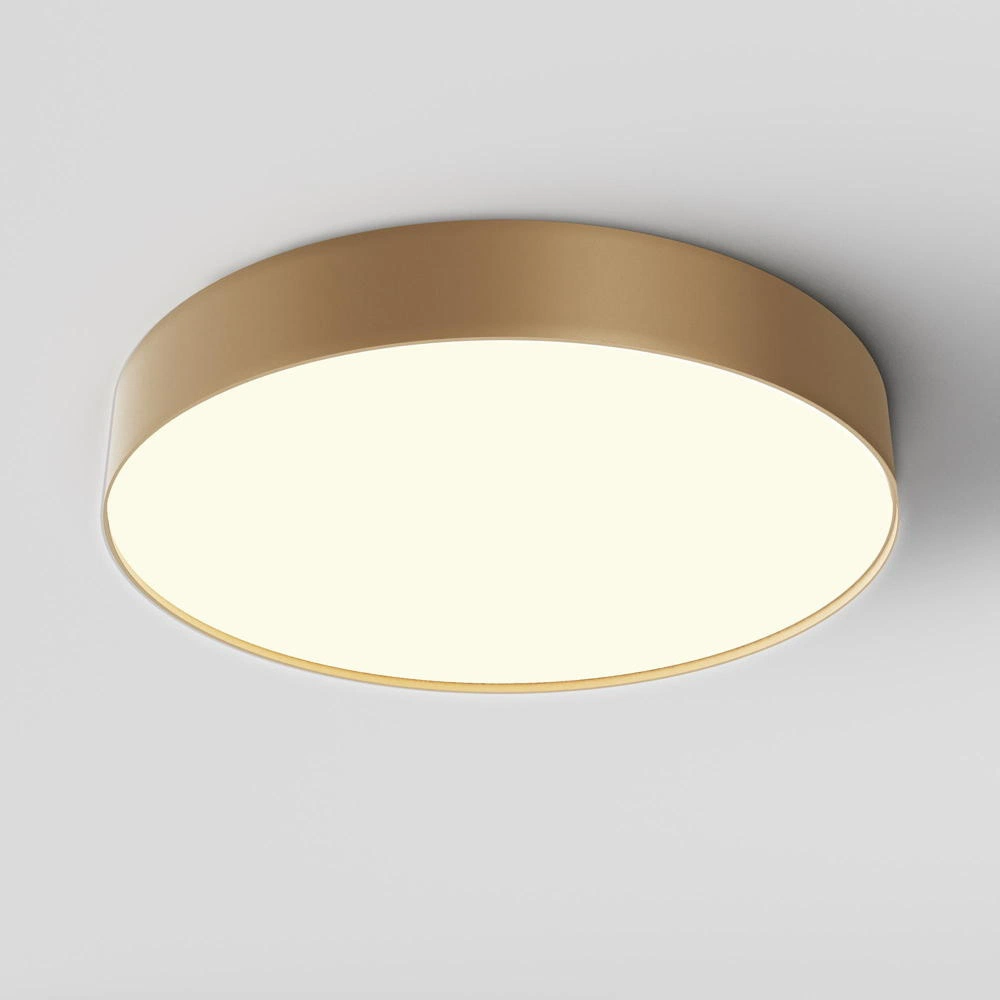 LED Deckenleuchte Zon in Gold-matt 45W 2880lm günstig online kaufen