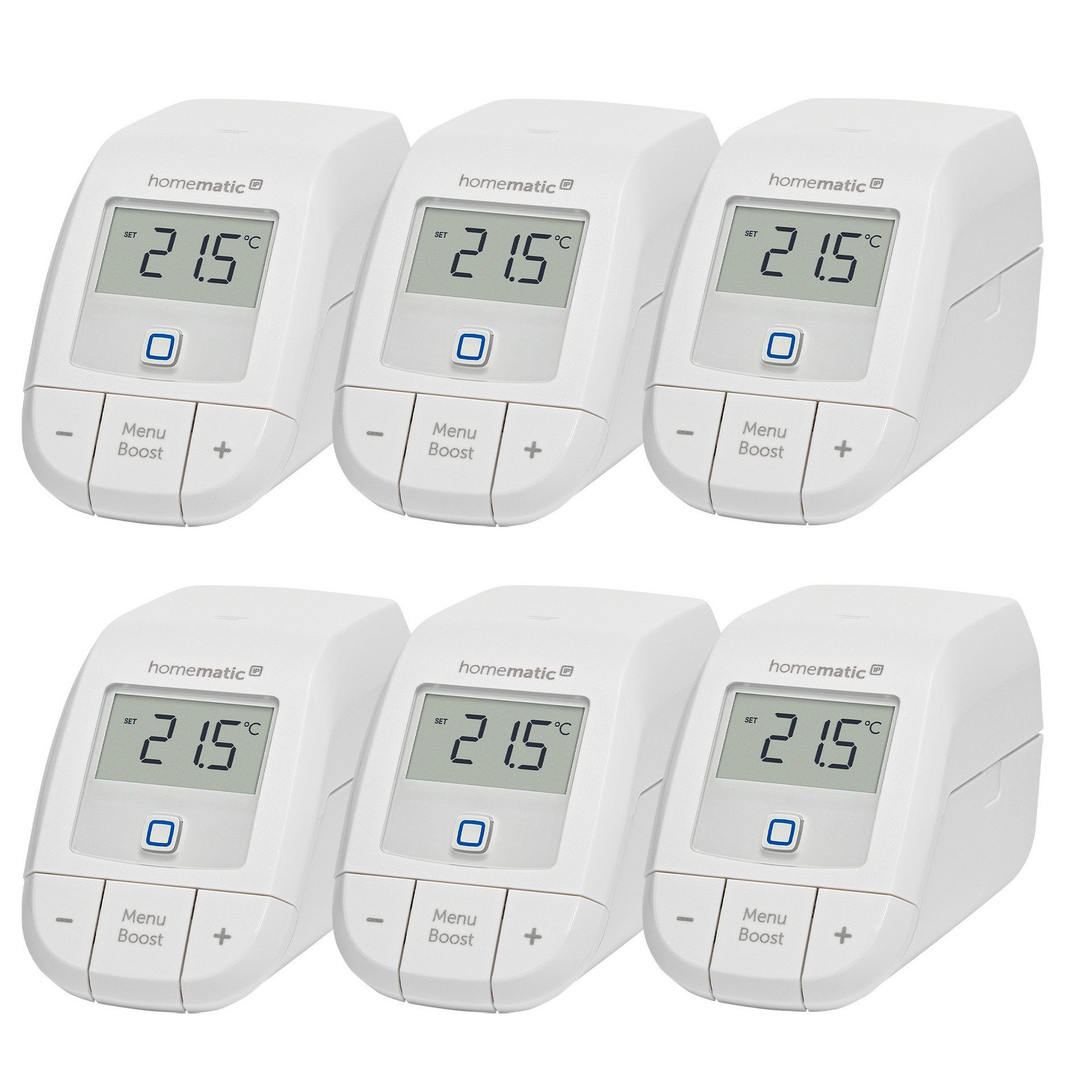 Homematic IP Heizkörperthermostat 6er Set Heizkörperthermostat günstig online kaufen