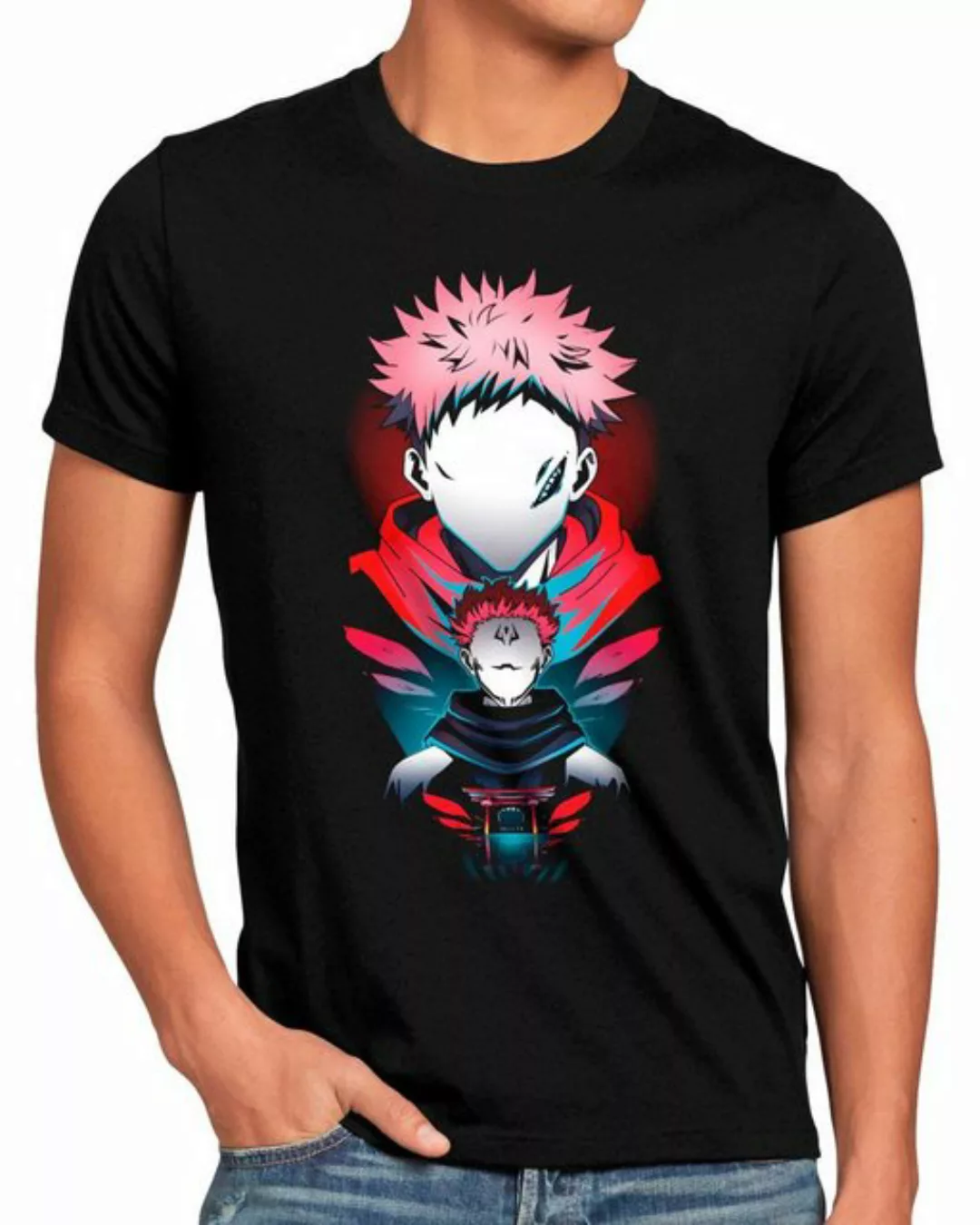 style3 T-Shirt Itadori jujutsu kaisen anime japan manga günstig online kaufen