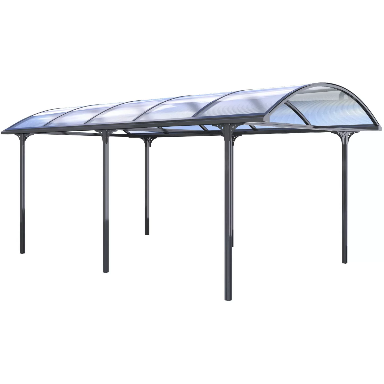 KGT Runddach Carport Elbe 312 cm x 531 cm günstig online kaufen