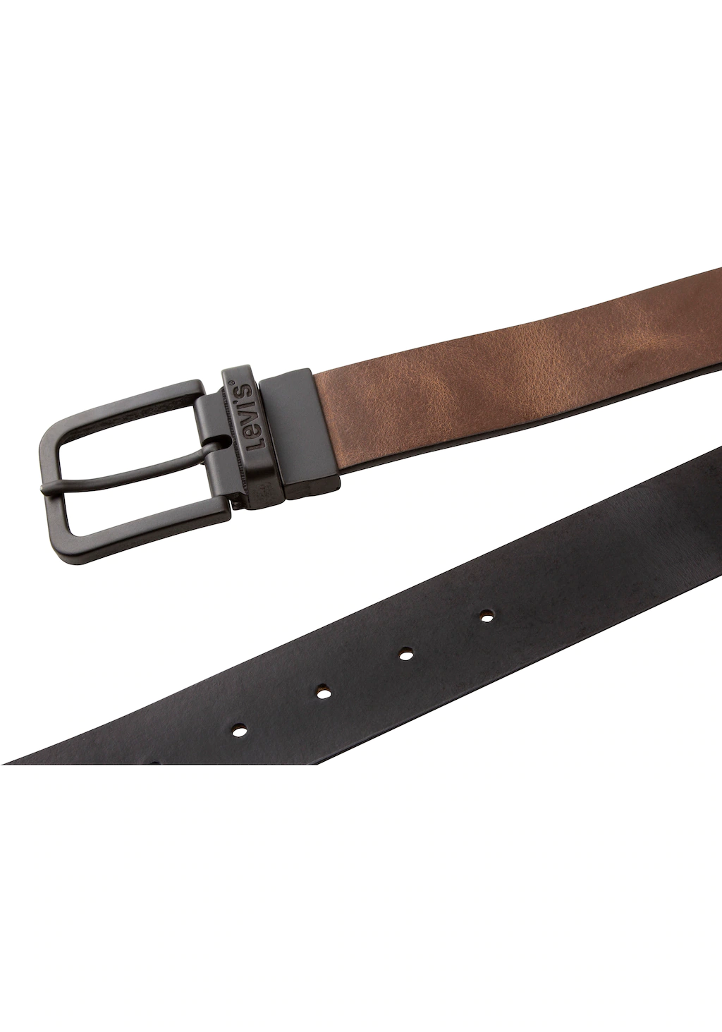 Levis Ledergürtel "CORE METAL WENDEGÜRTEL", Reversible Core Metal Belt günstig online kaufen