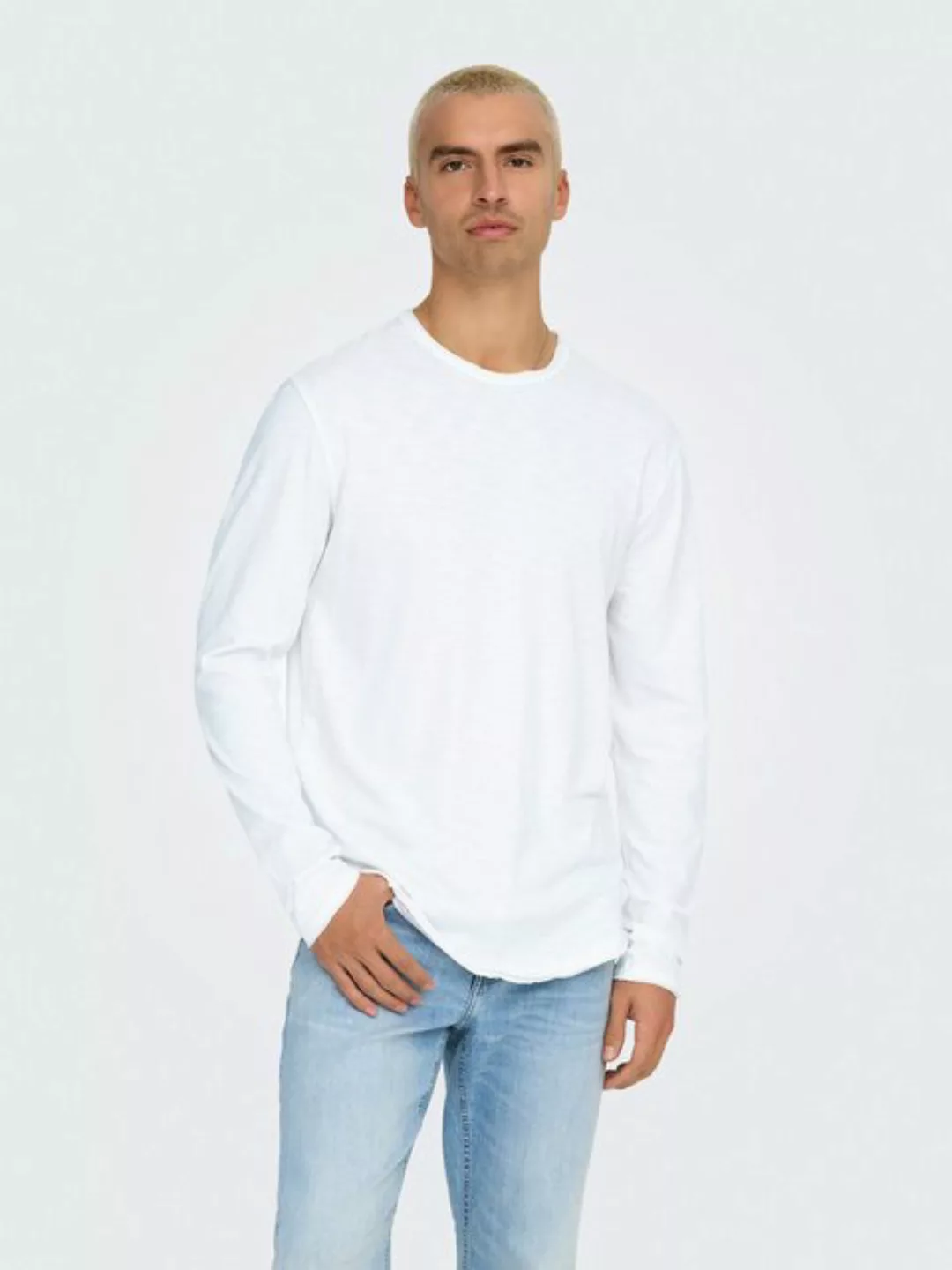 ONLY & SONS Langarmshirt Stylisches Langarmshirt von Only and Sons – ONSBEN günstig online kaufen