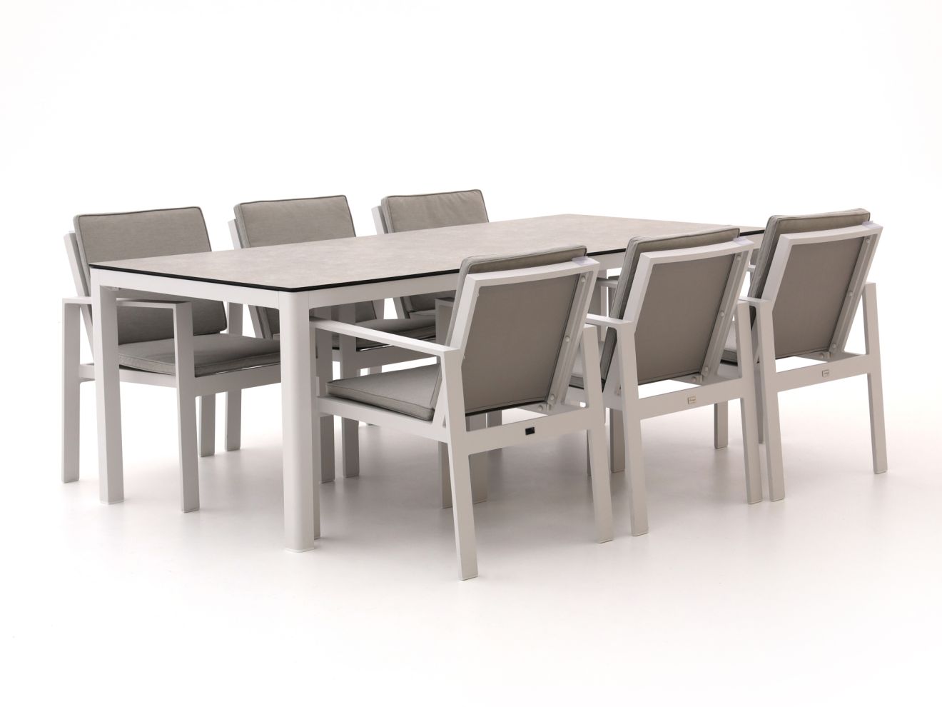 Bellagio Vezzano/La Fonte 220 cm Gartenmöbel-Set 7-teilig günstig online kaufen